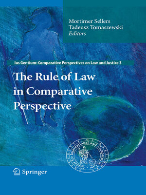 cover image of The Rule of Law in Comparative Perspective